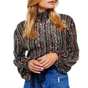 FREE PEOPLE Midnight City Top